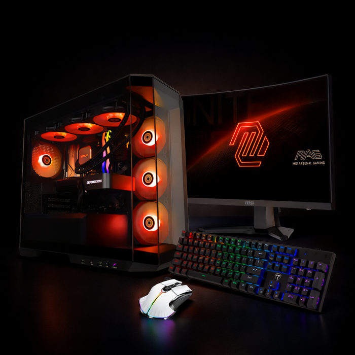 1080p Ultra Gaming PC + Monitor — Game Ready Bundle