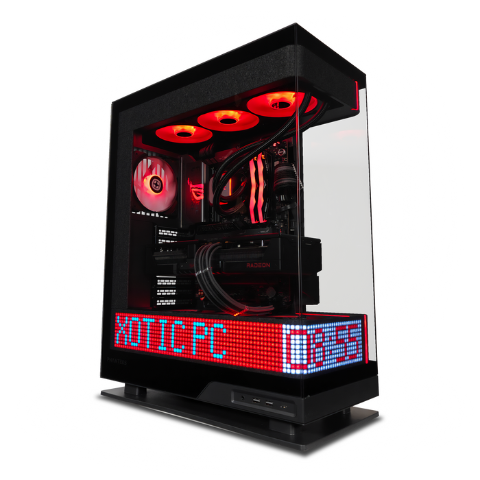XOTIC PC Evolv X2 Matrix Gaming PC, RX 9070 XT, Ryzen 7 9700X, 32GB DDR5, 2TB SSD