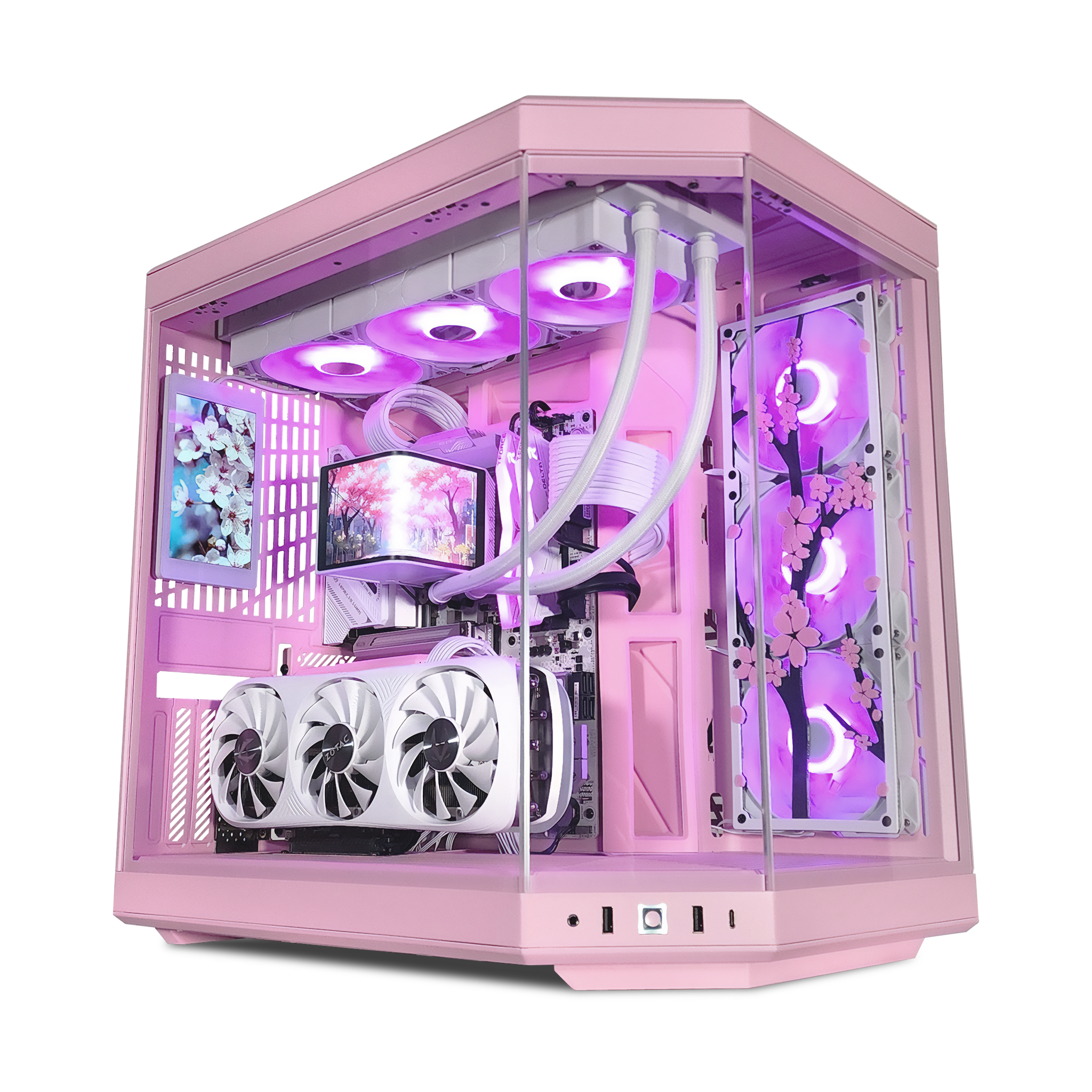 GX13 Y70 Sakura Gaming Desktop w/ INTEL Z890 & DDR5 GX13 Y70 Sakura Gaming Desktop w/ INTEL Z890 & DDR5