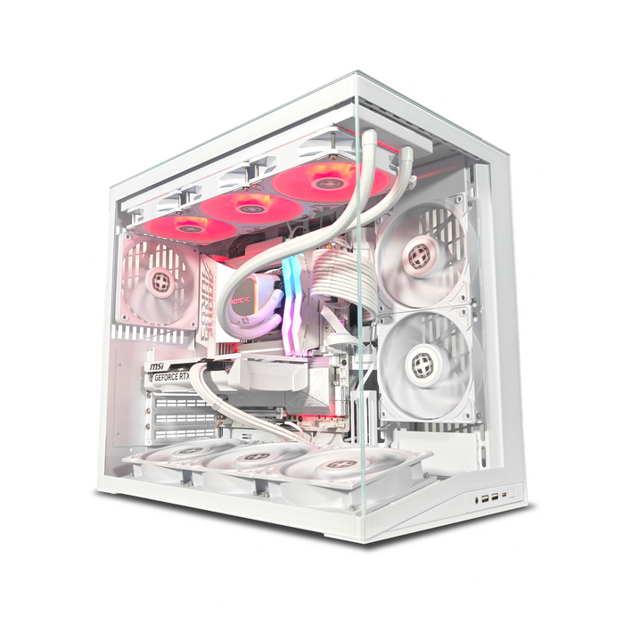 O11D Mini Ghost — RTX 5060, Core Ultra 5 225F, 32GB DDR5, 2TB SSD