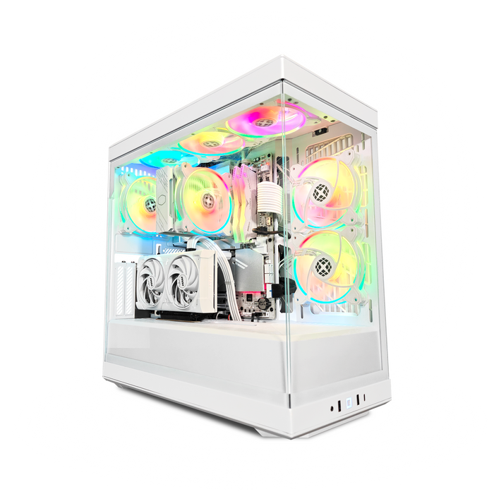 Y40 Snow White Ghost AMD Ready to Ship Gaming PC