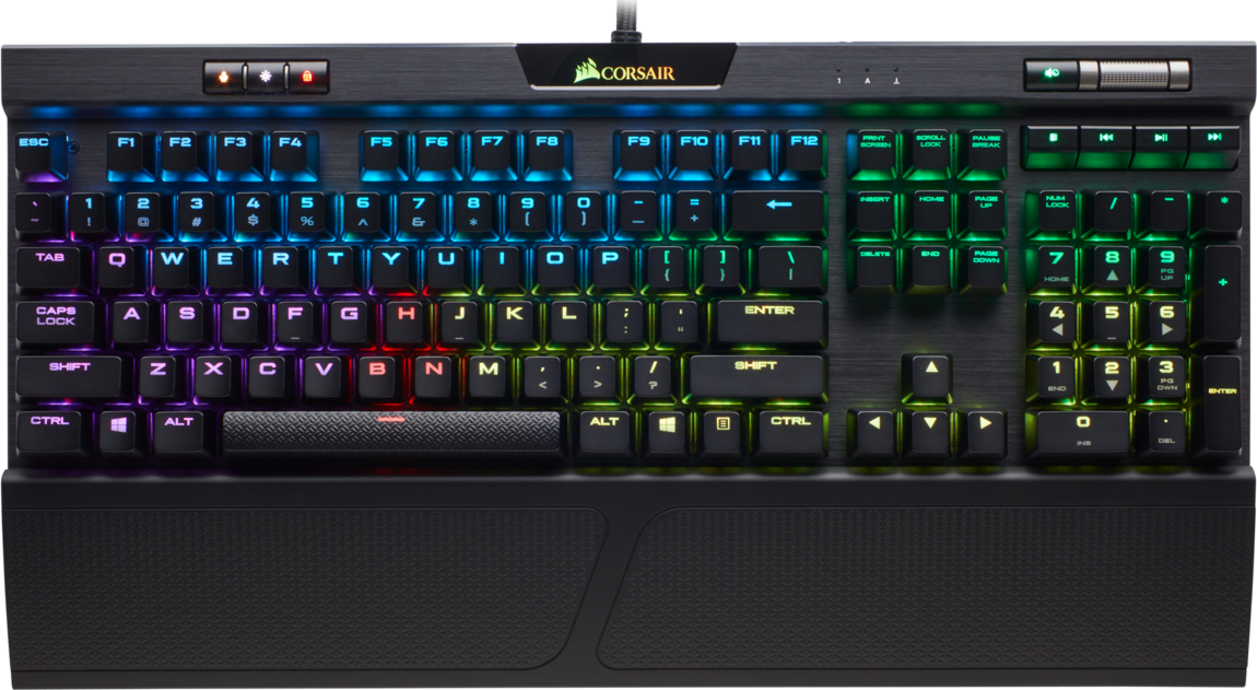 Corsair K70 Mechanical Gaming Keyboard [Cherry MX RED Switches] – PC