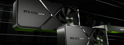 Get superpowers with the new  GeForce RTX™ 40 SUPER Series