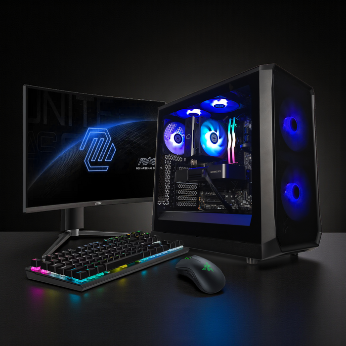 1440p High FPS Gaming PC + Monitor — Game Ready Bundle