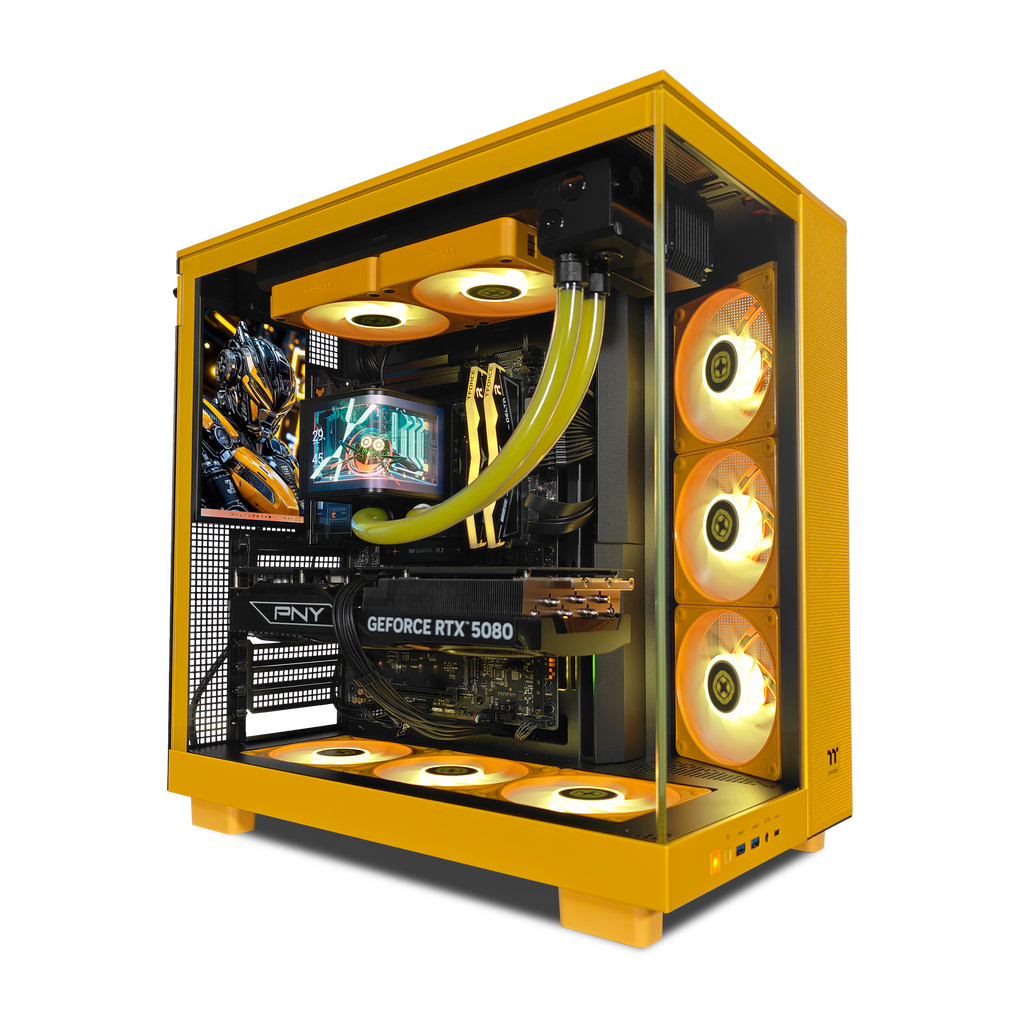 380 Bubblebee Ultimate Black Label Gaming Desktop w/ AMD X870 & DDR5