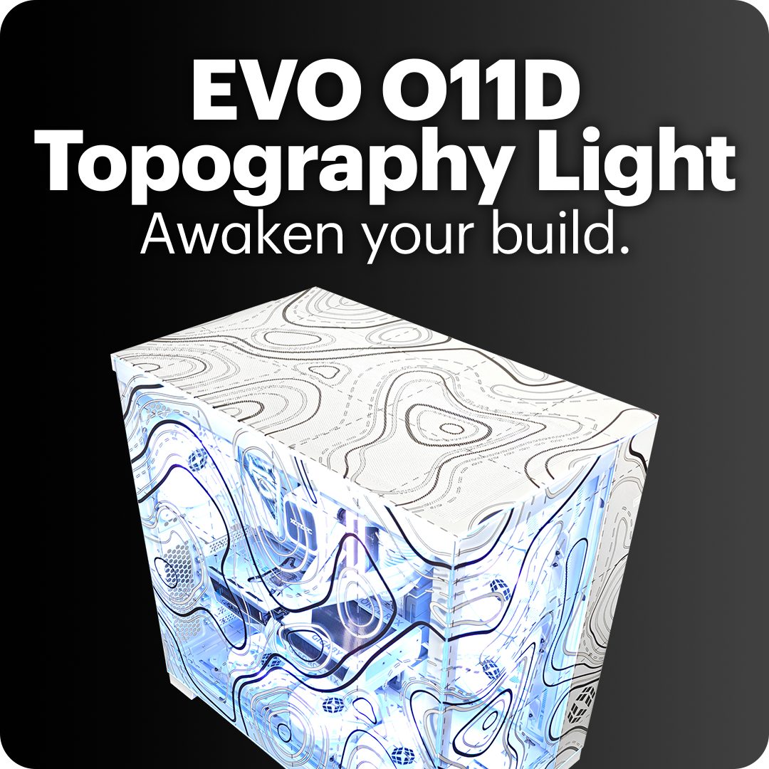 EVO O11D Topography Light Ready to Ship Gaming PC