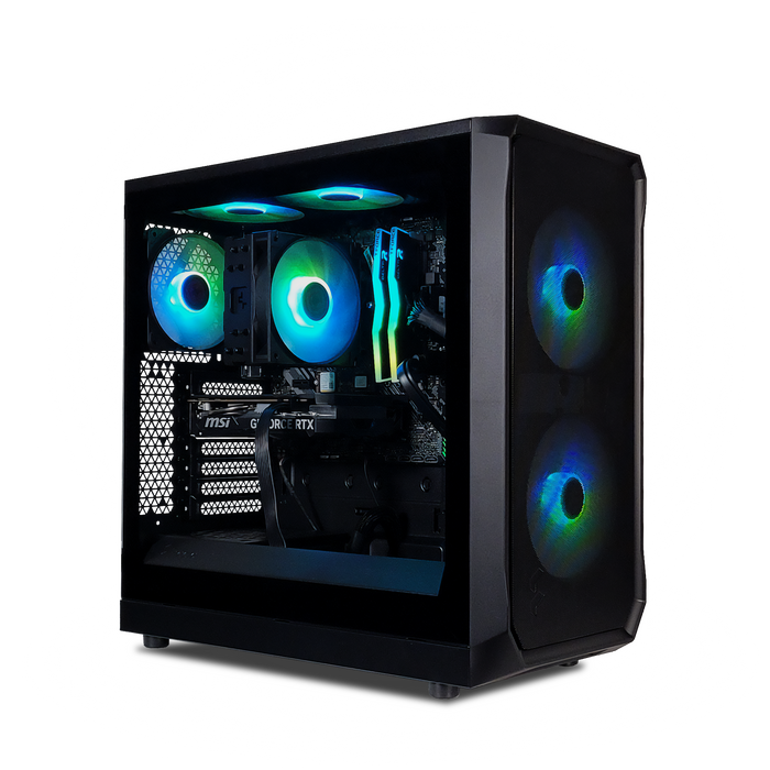 XOTIC PC Focus Premier Gaming PC, Intel Core i5-14600K, NVIDIA GeForce RTX 5060, 16GB DDR4, 1TB SSD