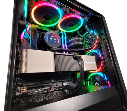 XOTIC PC G3 DARK Black Label Gaming Desktop w/ AMD X670 RYZEN & DDR5