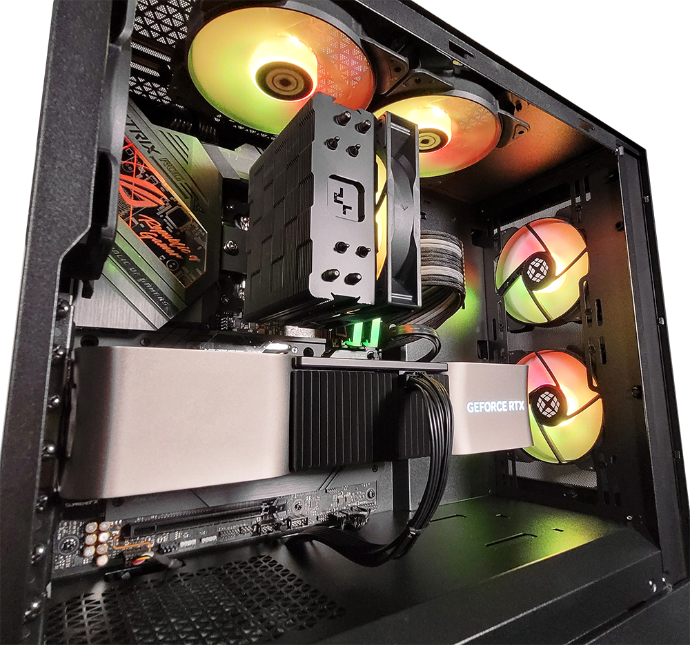 XOTIC PC G5 Pop Air DARK Black Label Gaming Desktop w/ INTEL Z790 & DDR5