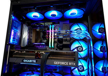XOTIC PC GX11 H9 Flow EverFrost Hardline Pro Ready to Ship Gaming Desktop w/ Intel Z790 & DDR5