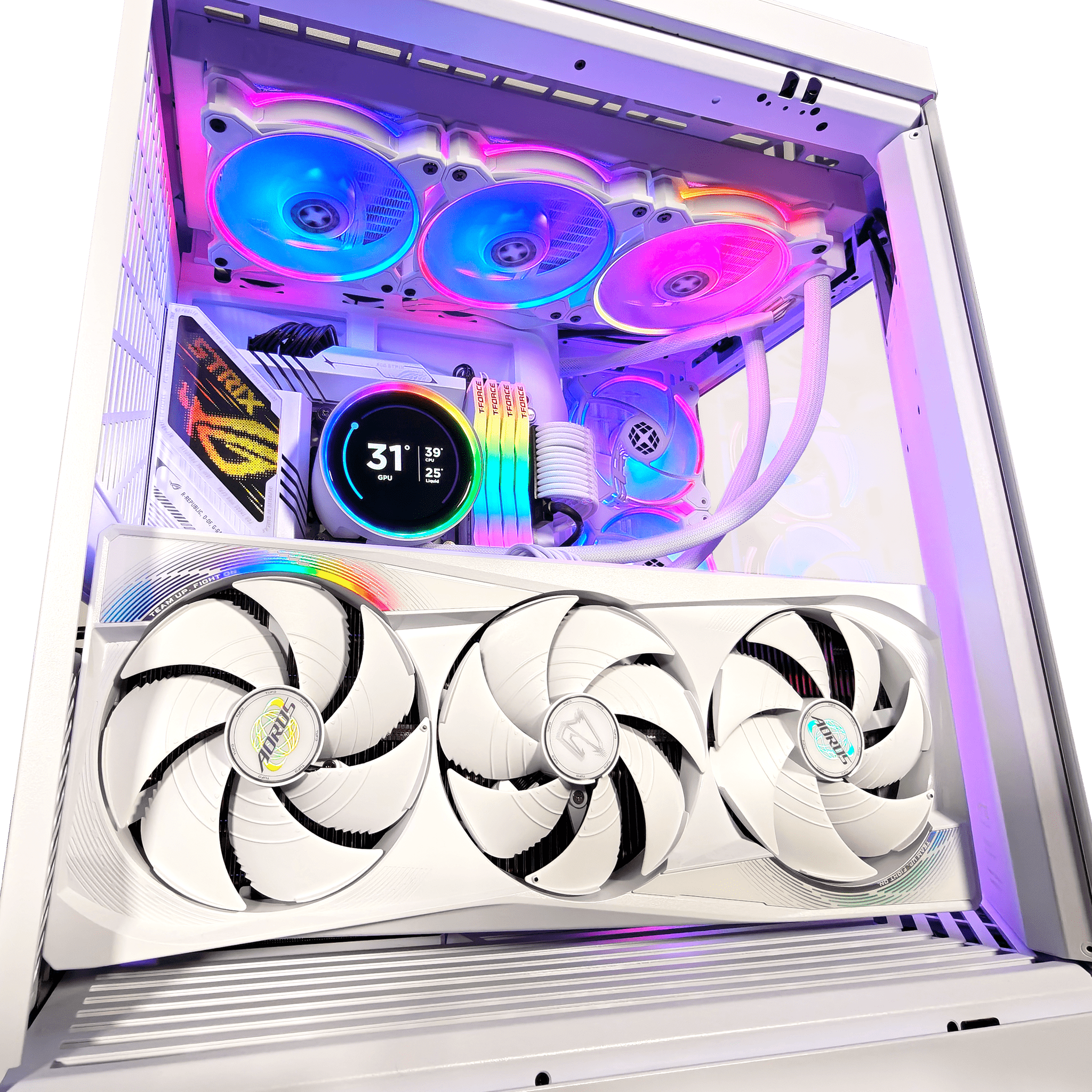 GX13 HYTE GHOST Black Label Gaming Desktop w/ INTEL Z890 & DDR5