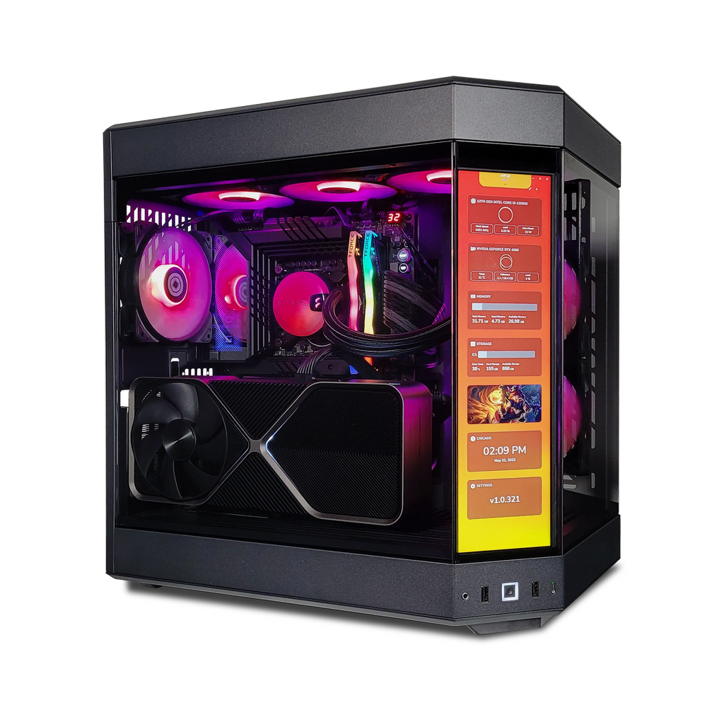 XOTIC PC GX13 HYTE Custom Built Gaming Desktop PC