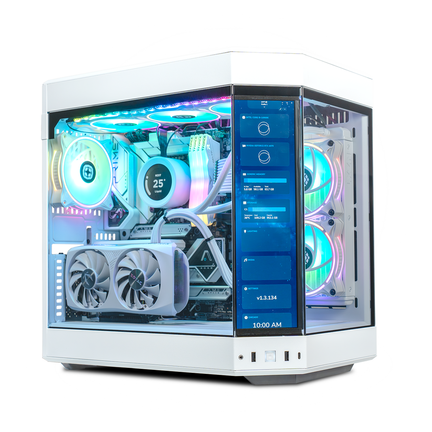 XOTIC PC GX13 HYTE GHOST Black Label Gaming Desktop