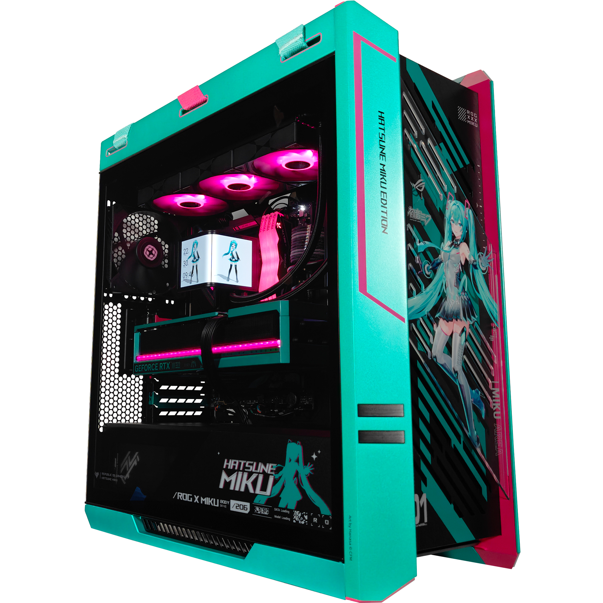 XOTIC PC ROG Strix Helios II Hatsune Miku Gaming PC, AMD Ryzen 7 9800X XOTIC PC ROG Strix Helios II Hatsune Miku Gaming PC, AMD Ryzen 7 9800X
