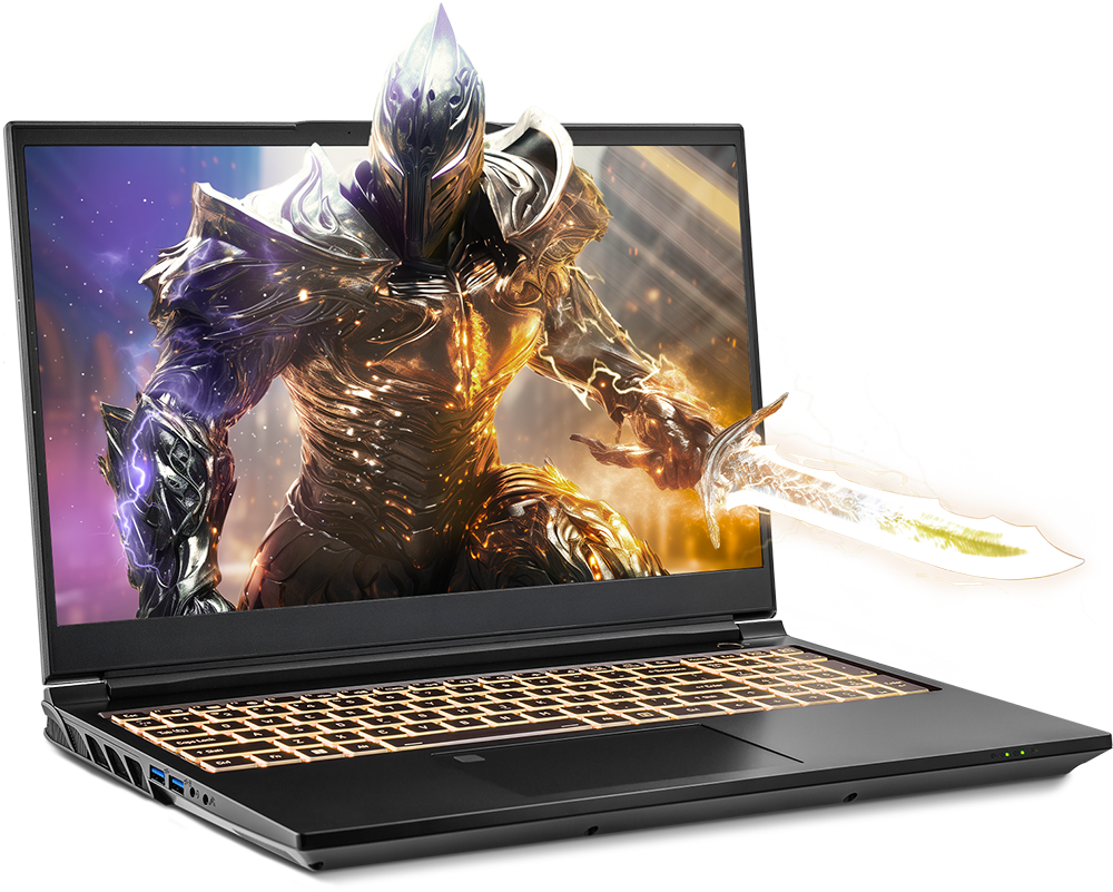 SAGER NP8856D (Clevo PD50SND-G) Gaming Laptop