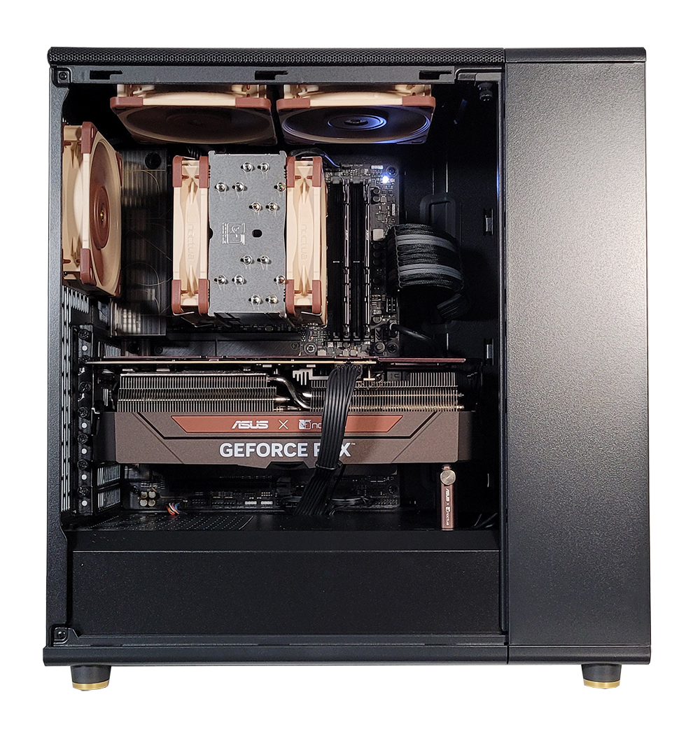 XOTIC PC North Pro Minimalist Black Label Desktop w/ INTEL Z790 & DDR5