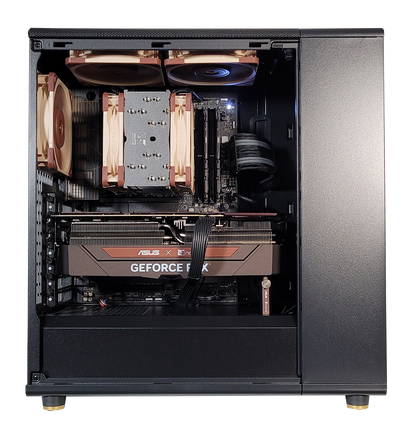 XOTIC PC North Pro Minimalist Black Label Desktop w/ INTEL Z790 & DDR5