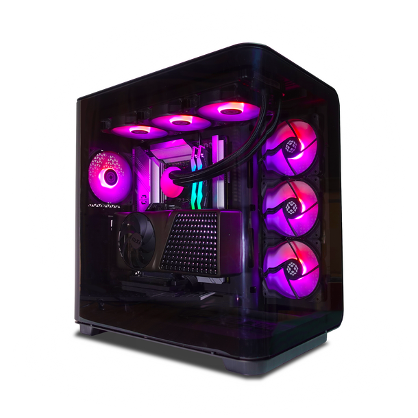 XOTIC PC GX13 HYTE Y60 Red Eye Ultimate Ready to Ship Gaming Desktop w/ AMD X670E & DDR5