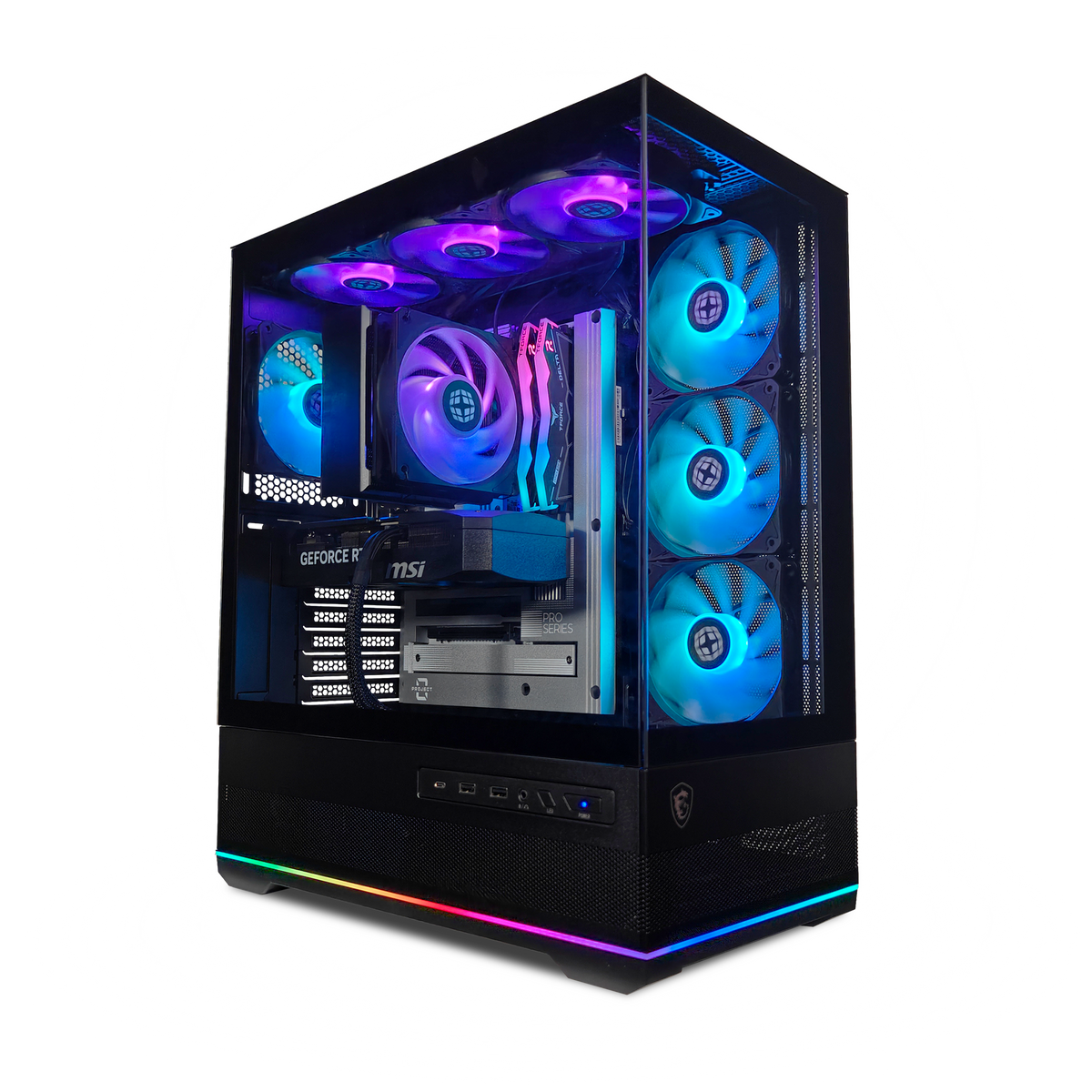 XOTIC PC Project Zero Pano Stealth Extreme Gaming PC, Intel Core i5-14