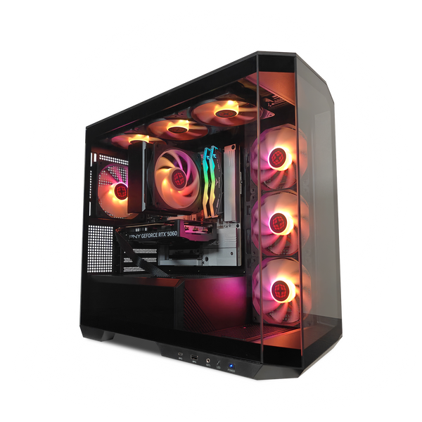 XOTIC PC Project Zero Pano Stealth Premier Gaming PC, AMD Ryzen 7 9700X, NVIDIA GeForce RTX 5060 8GB, 32GB DDR5, 2TB SSD