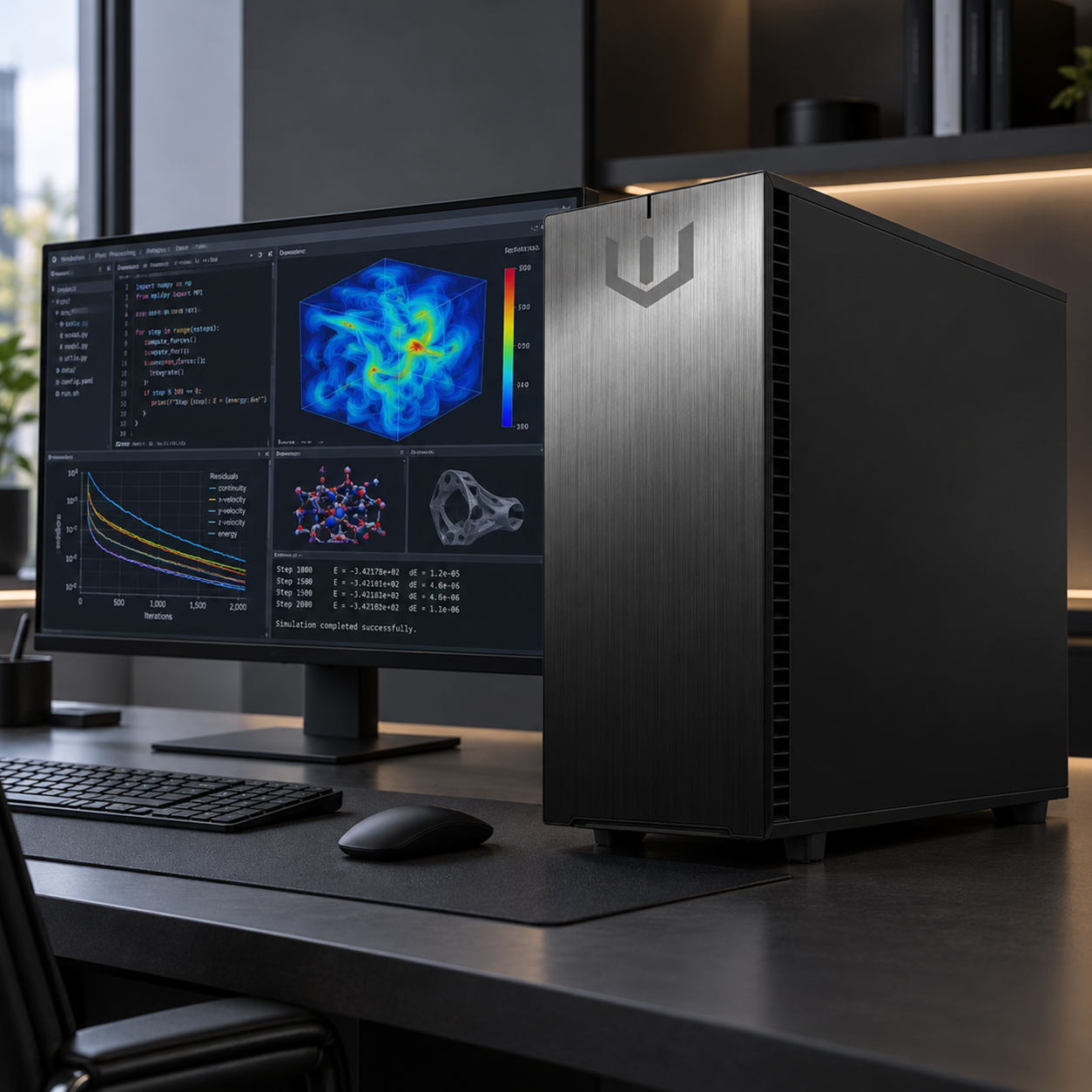 Scientific Computing Dual AMD EPYC Workstation