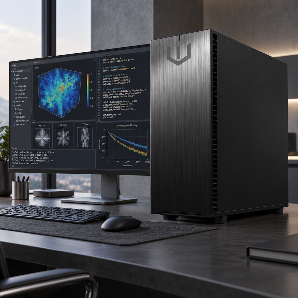Scientific Computing Xeon Workstation
