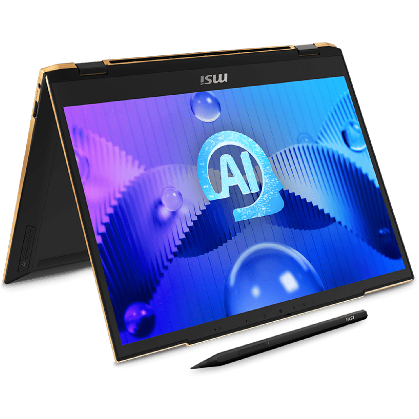 MSI Summit E13 AI Evo A1MTG-038US Ultra Thin and Light Professional 2-in-1 Laptop