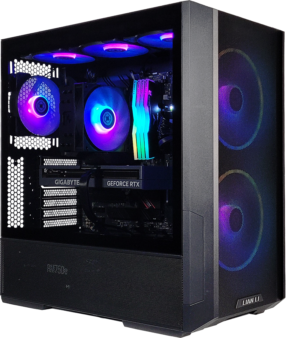 XOTIC Lancool Ready to Ship Gaming Desktop w/ AMD B550 RYZEN & DDR4