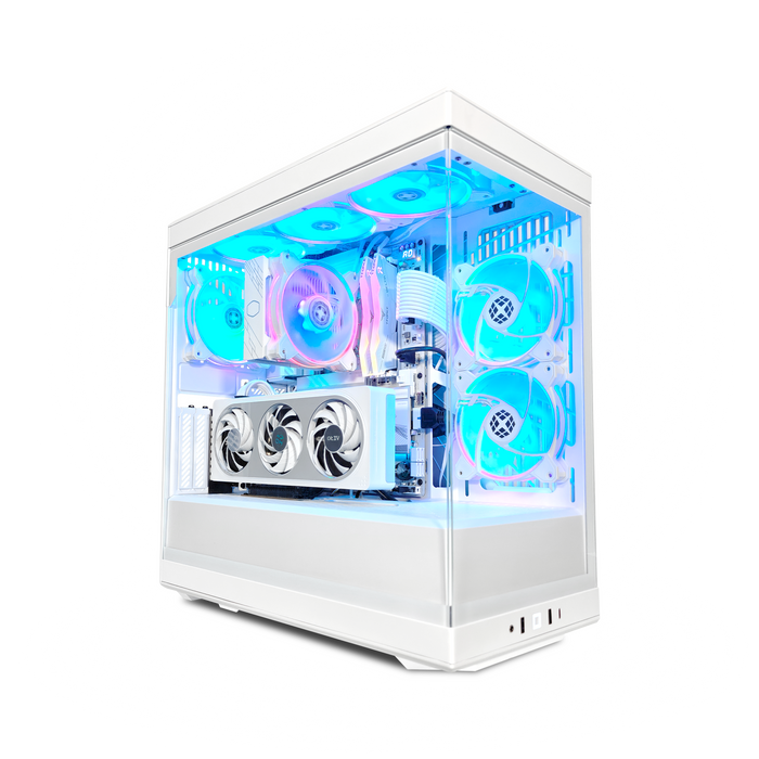 Y40 Snow White Ghost Intel Ready to Ship Gaming PC