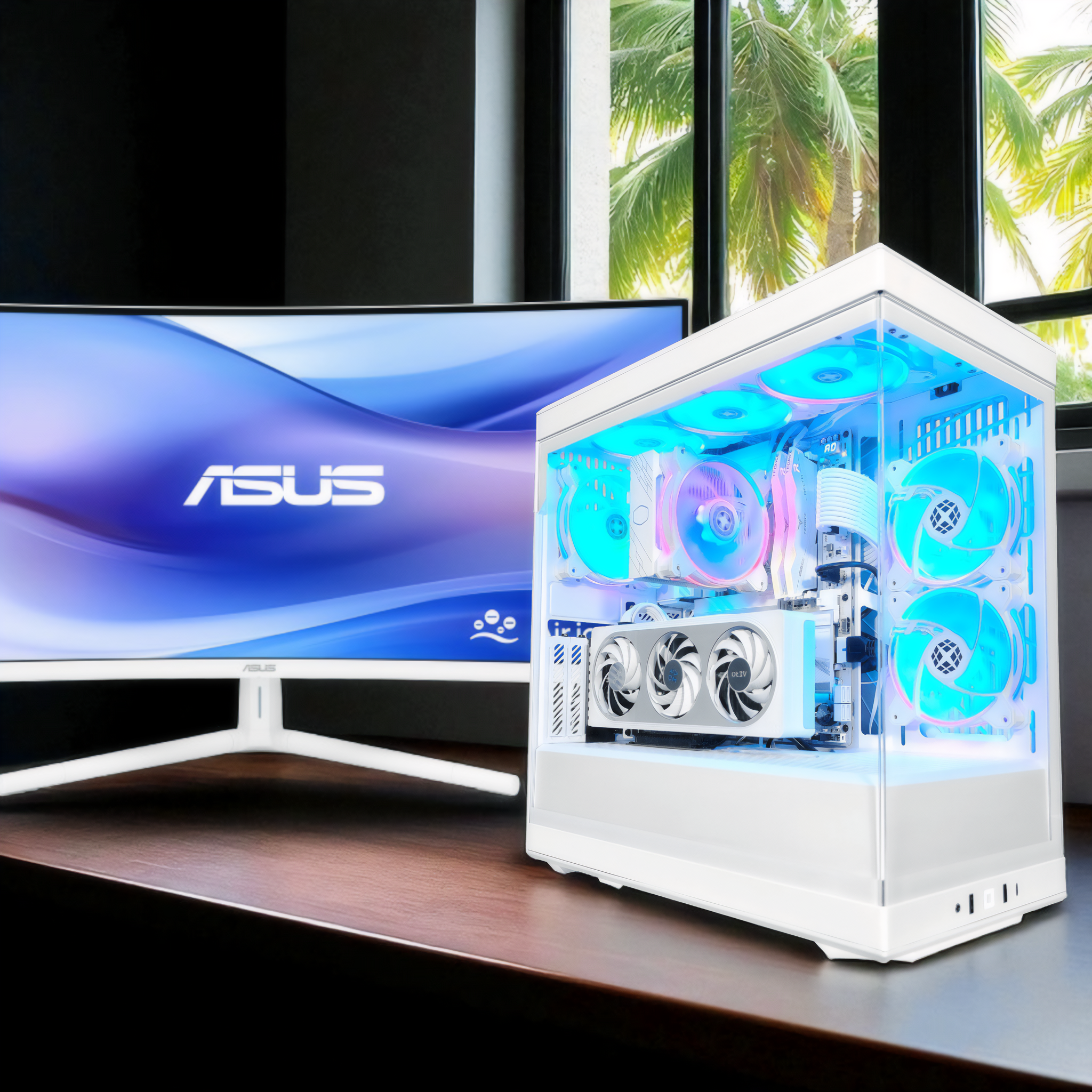 Y40 Snow White Ghost Intel Ready to Ship