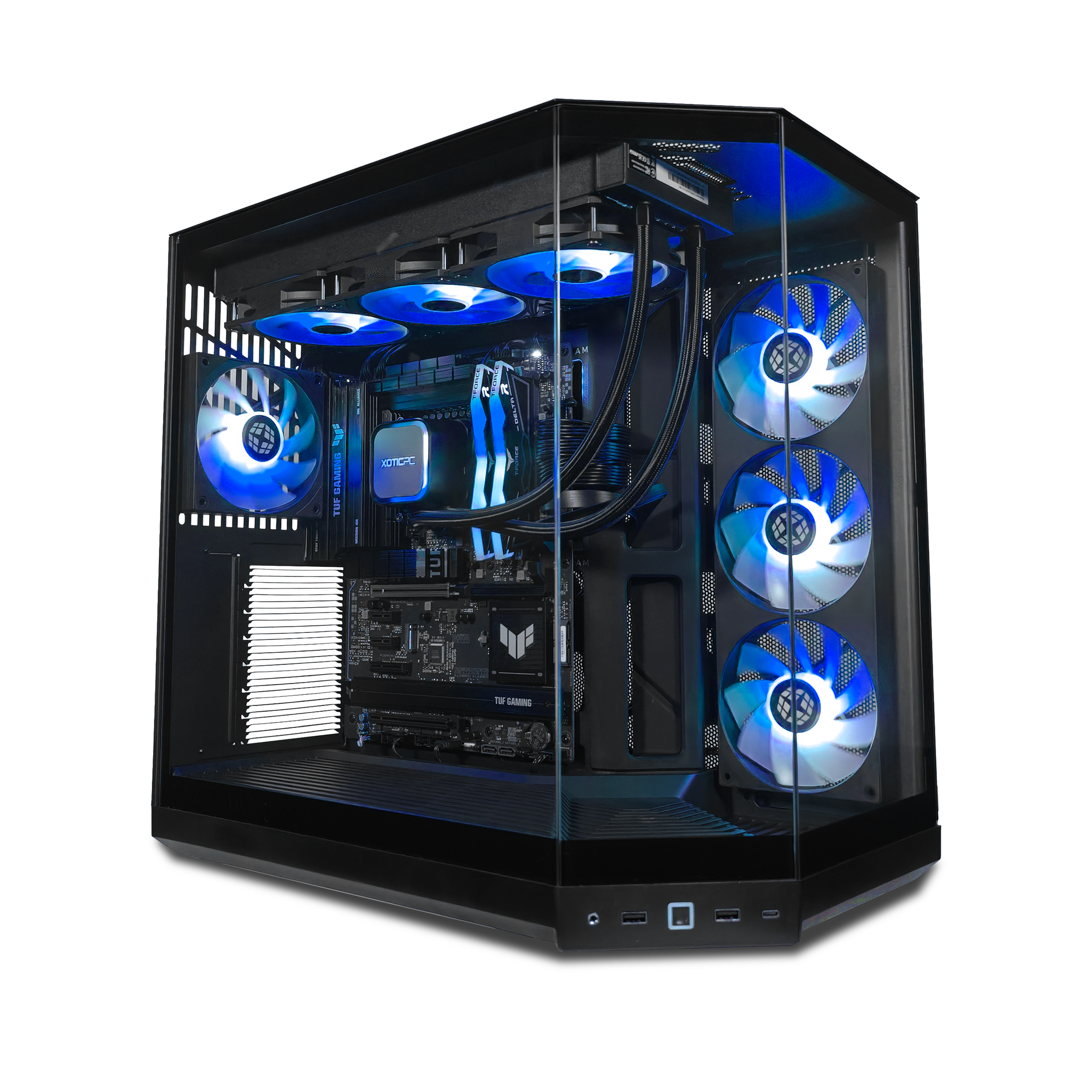 XOTIC PC Y50 Core Gaming PC - Add Your Own GPU - Intel Core Ultra 7 270K Plus, 32GB DDR5, 1TB SSD