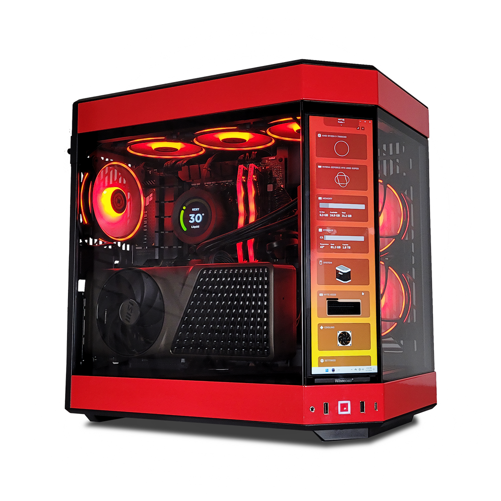 XOTIC PC Y60 Red Eye Ultimate Ready to Ship Gaming Desktop