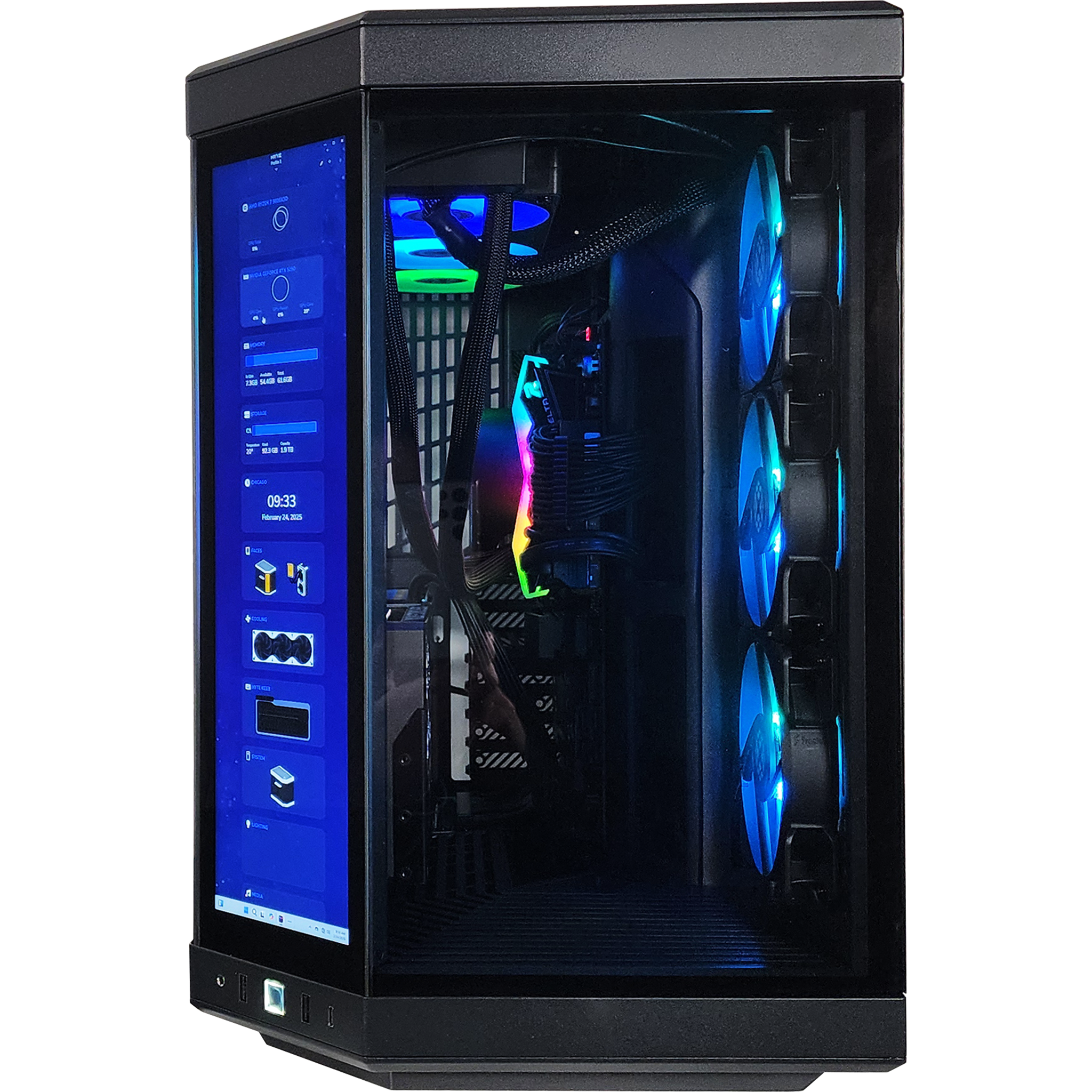 XOTIC PC GX13 HYTE Custom Built Gaming Desktop PC