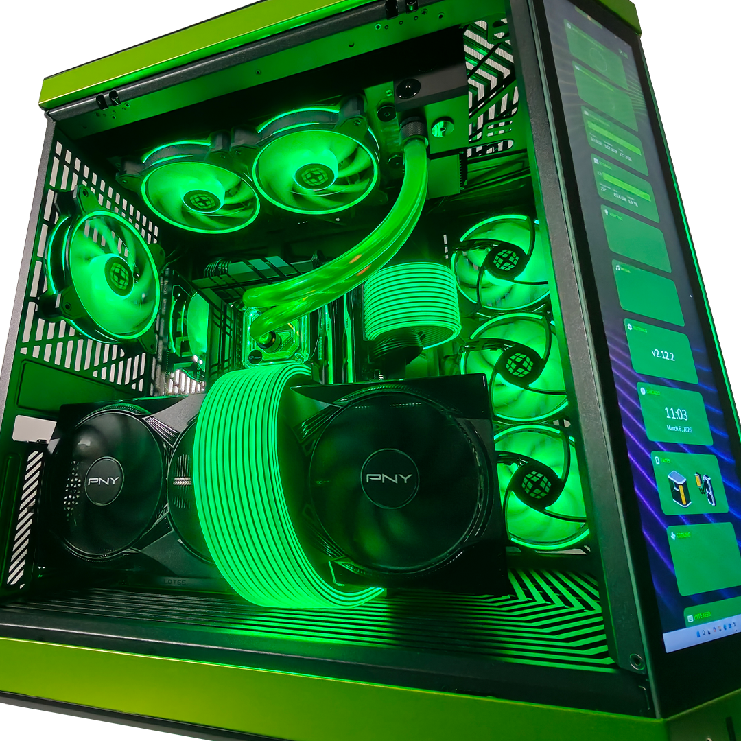 Y70 Mean Green Epic Black Label Gaming Desktop