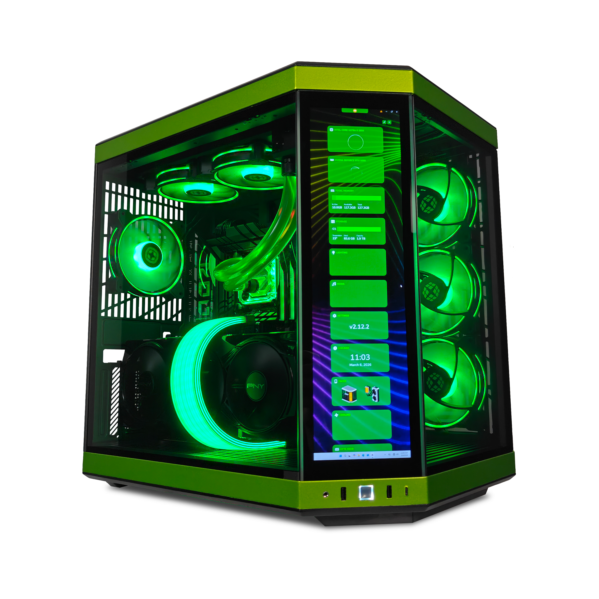 Y70 Mean Green Epic Black Label Gaming Desktop