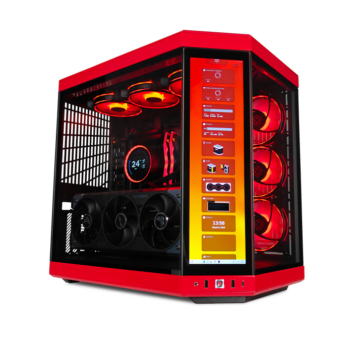 Y70 Red Eye Ultimate X3D Ready to Ship Gaming PC