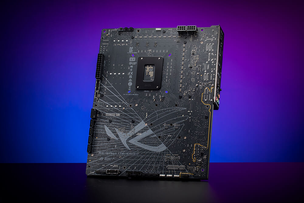 Hidden Connector Motherboard