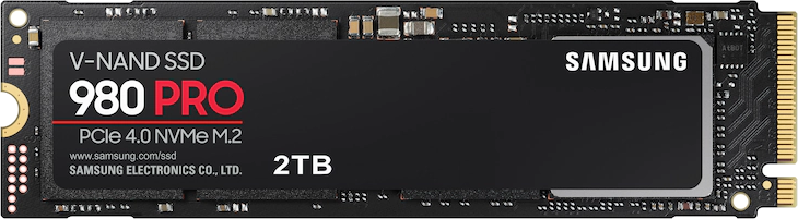 2TB SAMSUNG 980 PRO - Upgrade from 2TB