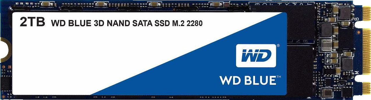 2TB WD Blue M.2 SSD - SKU 5002SGR