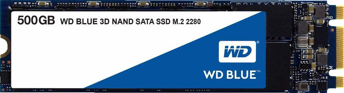 500GB Western Digital Blue 3D NAND M.2 SATA SSD