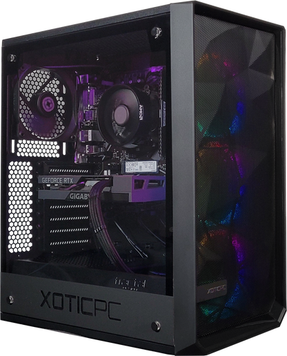 XOTIC PC G3 Meshify Advanced Ready to Ship Gaming Desktop w/ AMD X570 RYZEN & DDR4