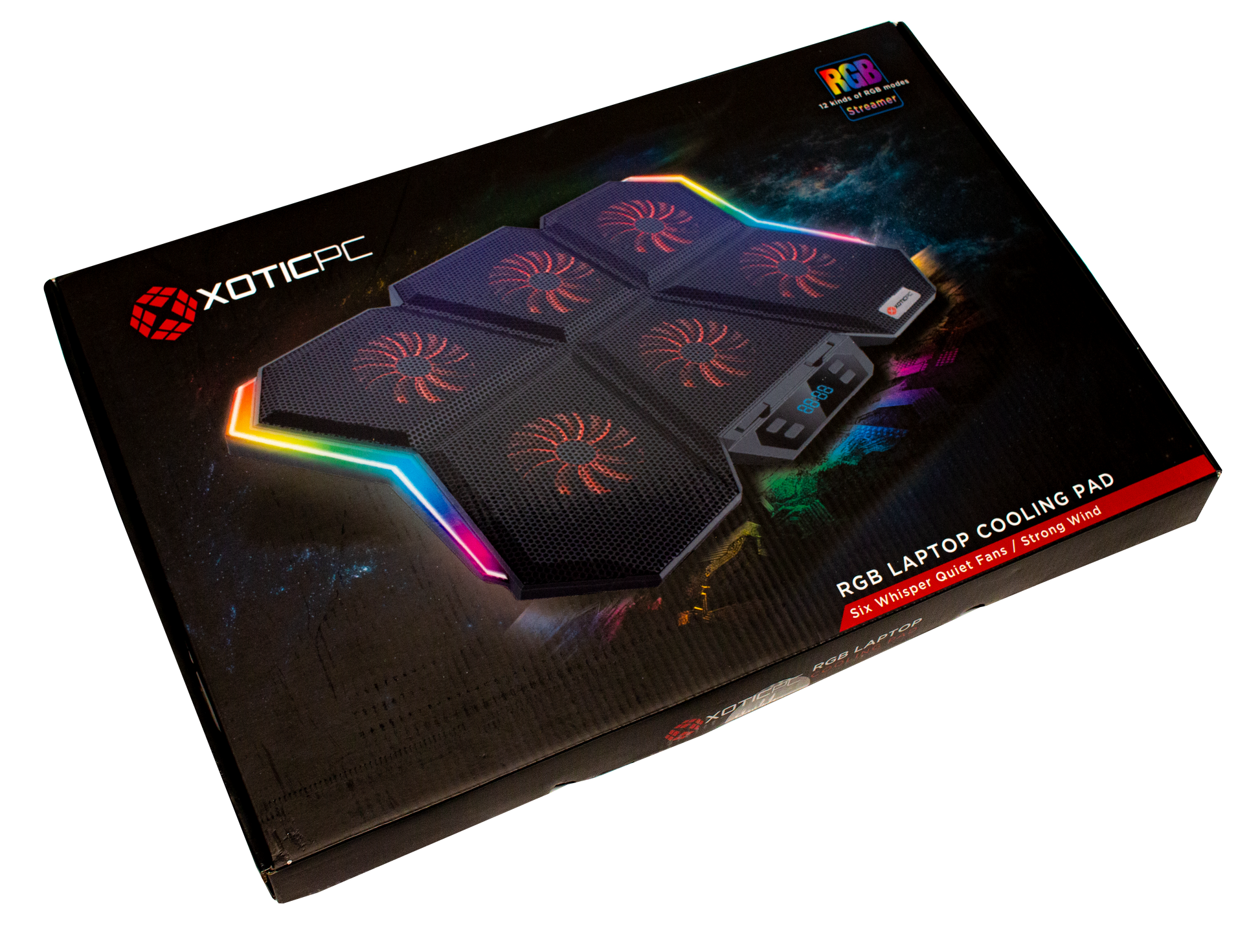 XOTIC PC | Xotic PC Cooler - 4 Fans - USB Powered