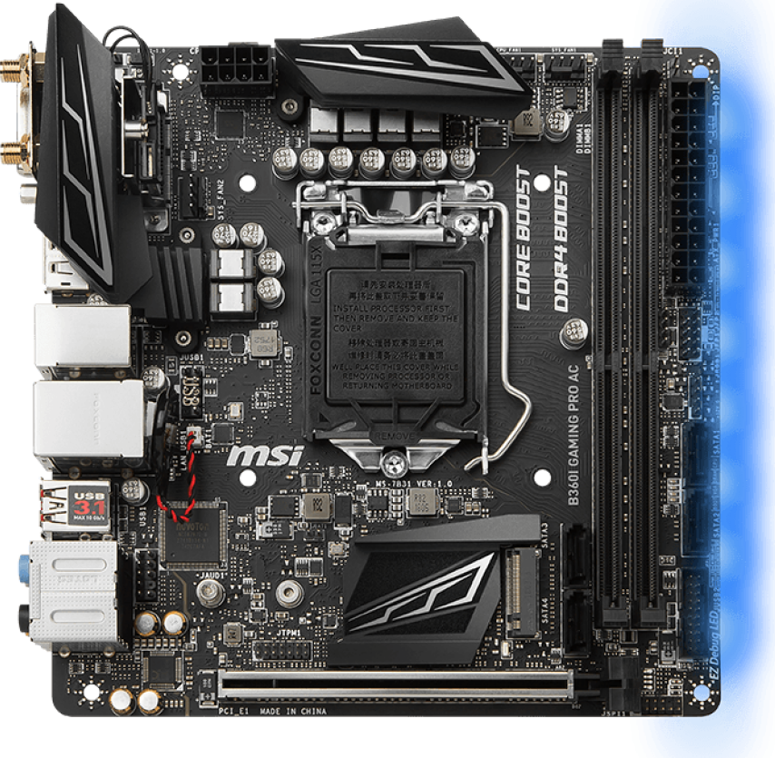 MSI B360i Gaming PRO AC - Default