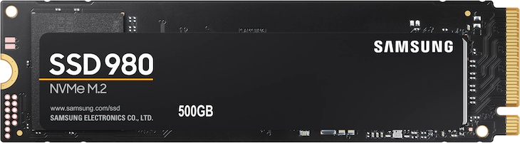 500GB Samsung 980 PCIe 3.0 NVMe Gaming SSD - Upgrade from 256GB