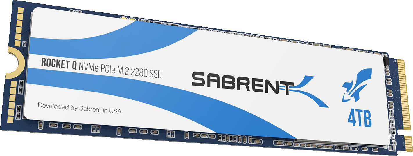 4TB Sabrent Rocket Q M.2 PCIe NVMe SSD